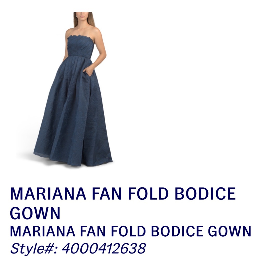 Theia Ball Gown EUC